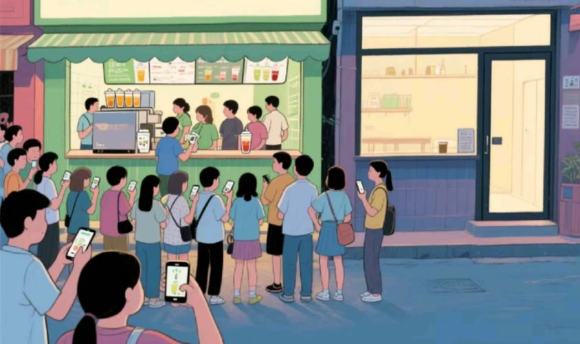 沪上阿姨茶饮品牌门店与产品