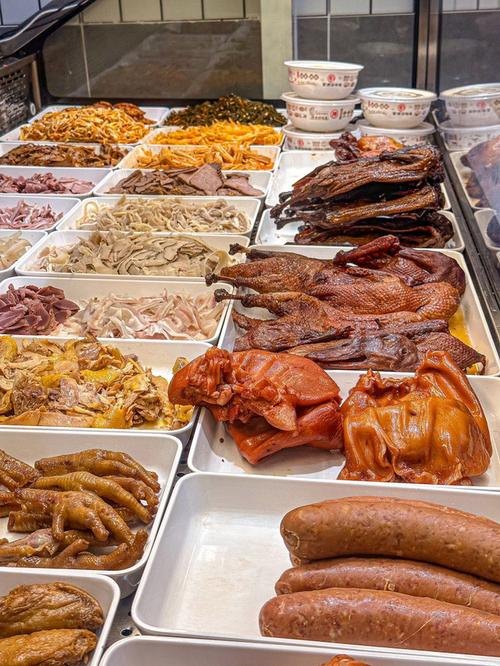 卤味熟食柜台 多品类陈列