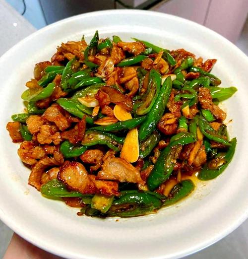 辣椒炒肉 湘菜小炒 辣味经典菜品