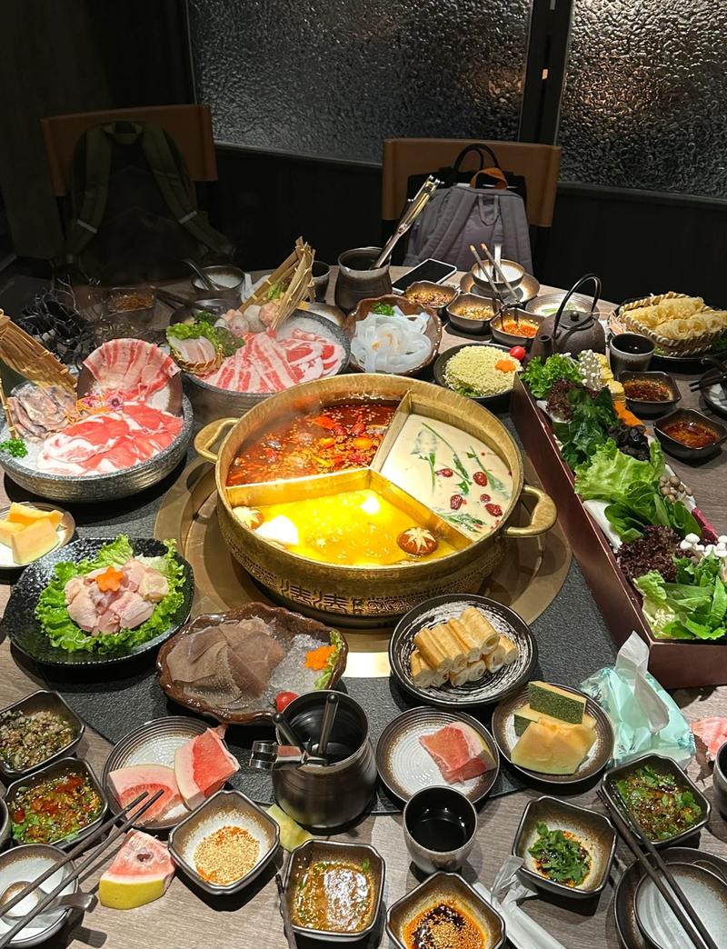 毛肚火锅 火锅食材 毛肚特写