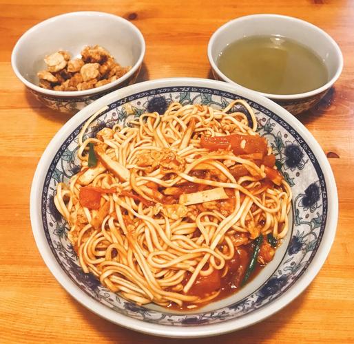 拌川 番茄拌面 一碗面配小菜
